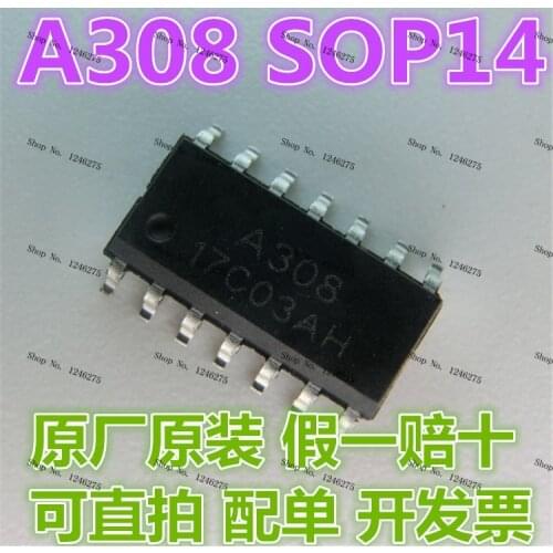 5PCS/LOT A308 SOP14 100% New Original