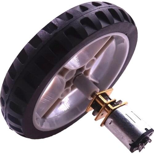 Car power kit DC 3V 6V 12V Encoder Motor Gear N20 Electric Micro Gear Motor with Wheel Screws Mounting Bracket Coupling Kit