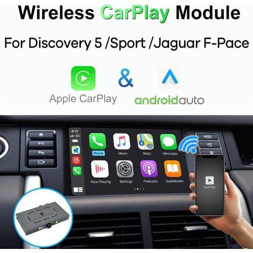 Wireless CarPlay for Land Rover Discovery Sport 5 / Jaguar F-Pace Android Auto Module Box Video Interface Mirror-Link
