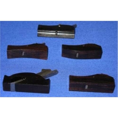 Woodworking tools, 5 different European ebony small planes