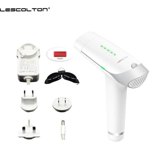 Lescolton 2in1 IPL Laser Hair Removal Machine Laser Epilator Hair Removal Permanent Bikini body rechargeable depilador a laser