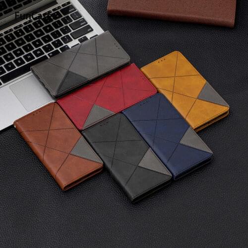 Geometry Mobile Phone Cases For carcaso Huawei Nova 4E Business Estojo sFor Casa Huawei estojo P30 Lite Pro PU Leather Flip Case
