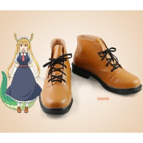 Miss Kobayashis Dragon Maid Toru Characters Anime Costume Prop Cosplay Shoes Boots