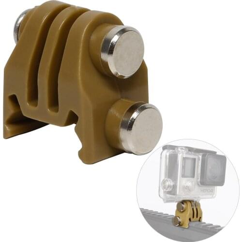 20mm Picatinny Gun Rail Mount Sport Camera Adapter Kit for GoPro SJCAM Action Cameras Shot gun Hunting Rifle Camera Holder