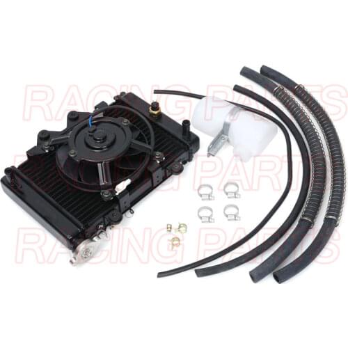 Water cooling engine cooler Radiator cooling 12v fan for motorcycle 200cc 250CC moto Quad 4x4 ATV UTV parts NEW