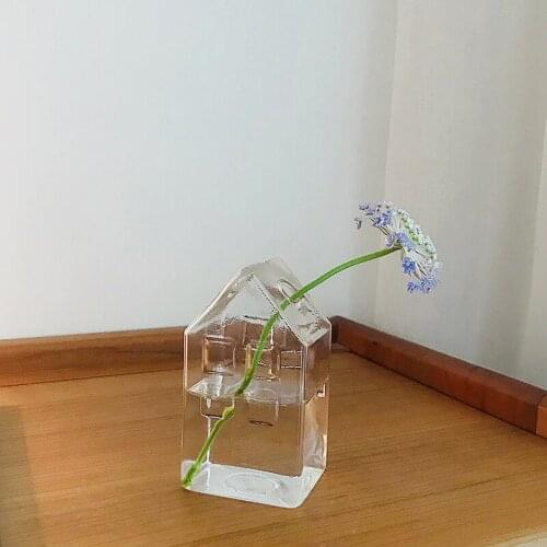 Table Flower Vase for Wedding Decor Centerpiece Glass Vase Rose Tabletop Terrarium Glass Containers Floral Flower Nordic Vase