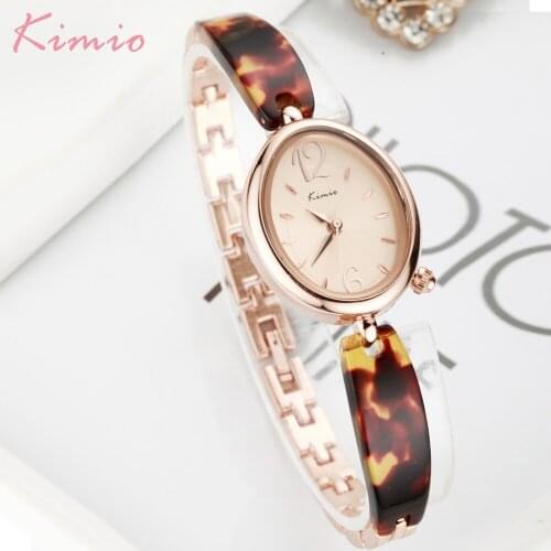 Kimio Women Watches Top Luxury Brand Lady Fashion Casual Simple Steel Mesh Strap Wristwatch Gift for Girls Relogio Feminino 2020