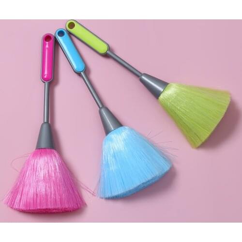 Durable Dust Elimination Double-color Handle Computer Cleaning Keyboard Brush Cleaning Brush Duster Office Accessories