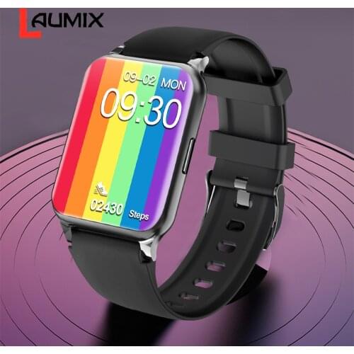 Smart Watch 1.65" Colorful Full Touch Screen Smartwatch Activity Fitness Trackers Heart Rate Monitor Waterproof for iOS Android