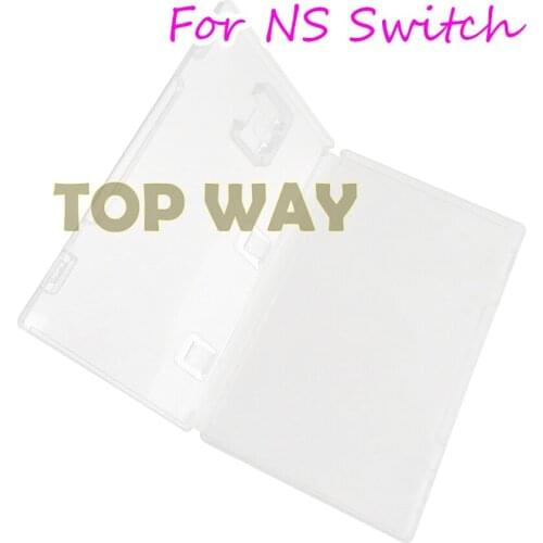 10PCS for NS Switch Case Accessories Game Memory Card shell box Holder for Nintendo Switch NS Protective Storage Box Transparent