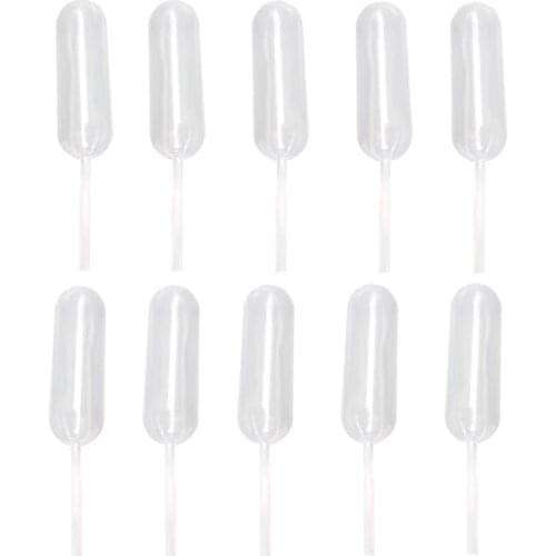 100 Packs Of Convenient And Practical Jam Straws Juice Squeezer West Point Decoration Special Seasoning Dropper