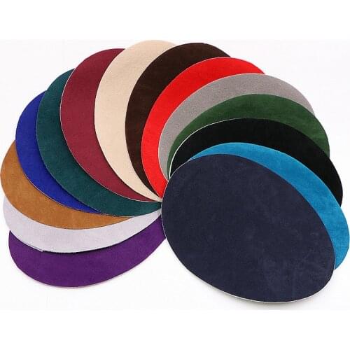 PGY 2PCS/set Denim Elbow patches Sewing Applique Iron-on Elbow Knee Repair Patches Applique Clothes Stickers Clothing Accessory