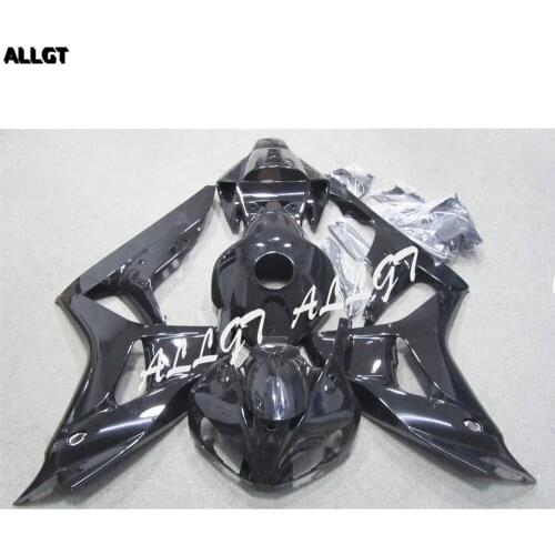 ABS Molded Glossy Black Fairing kit Bodywork for HONDA CBR 1000RR 2006 2007 NEW