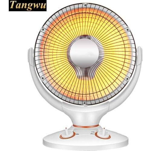 Desktop office of the home small sun heater is to shake stove and thermostat