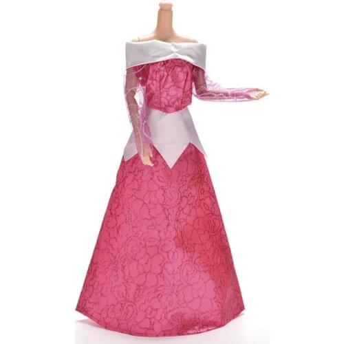 New Diy Handmade Doll Clothes Evening Wedding Dress Party Dress For Doll