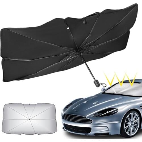 Auto Car Front Window Windshield Sunshade Umbrella Car Sun Protector Parasol Heat Insulation For Car SUV