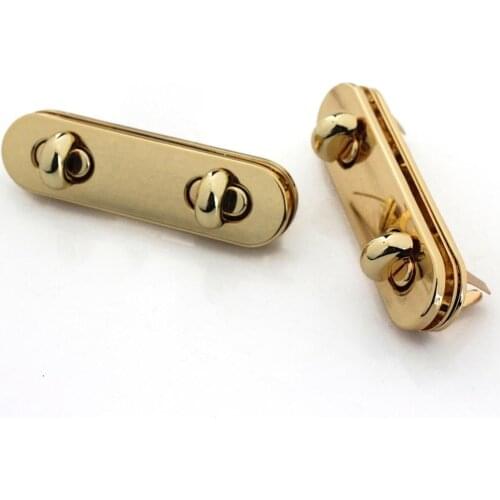 1pcs Metal Bag Fashion Lock Turn Lock Clasp Closure Parts for Leather Craft Women Bag Handbag Purse DIY Hardware Accessories