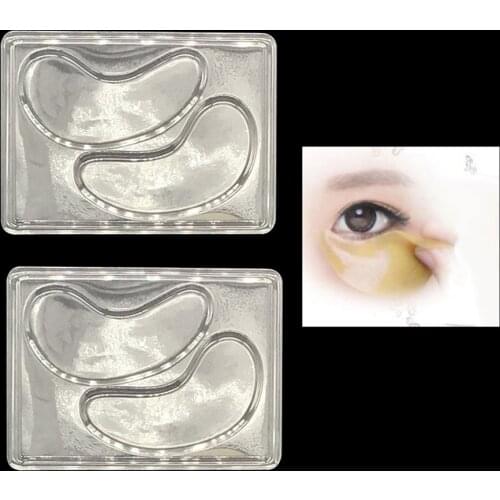10pc DIY Reuseable Eye Mask Mold for Fruit Vegetable Mask Machine Maker Clear Mask Mold Tray Eye Mask Making Tool