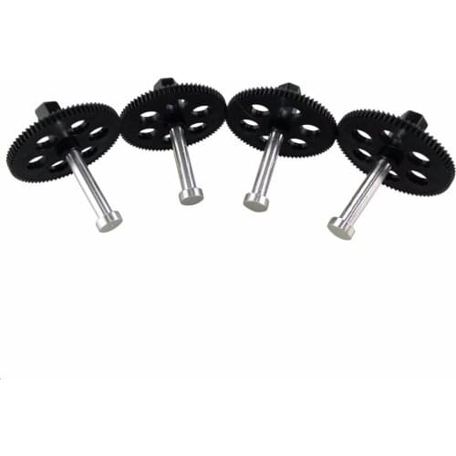4PCS/Set Main Gear with Main Shaft For VISUO XS809W XS809HW XS809 XS809S Folding RC Quadcopter Spare Parts Accessories