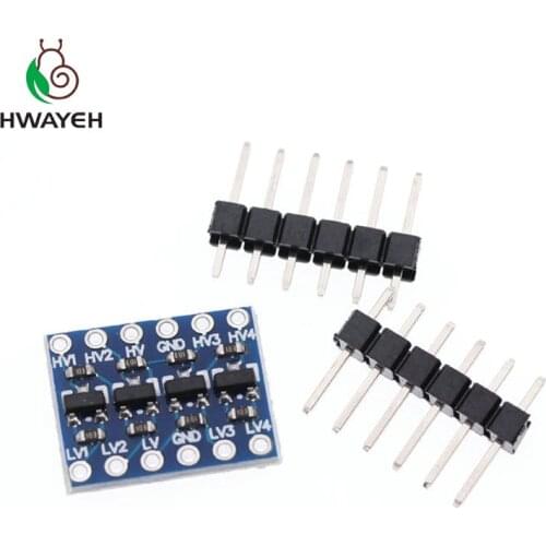 5pcs/lot Logic Level Shifter Bi-Directional Four-way two-way logic level transformation module for arduino