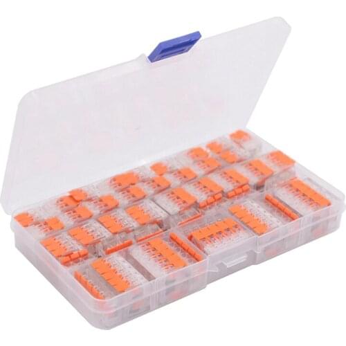 75Pcs Wire Connector Home Improvement Lamp Terminal Fast Connector