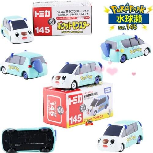 Anime Pokemon Pikachu Tomica Metal Cars Model Super Mario Hero Batman Battle Alloy Automobiles Birthday Gift Toys For Children