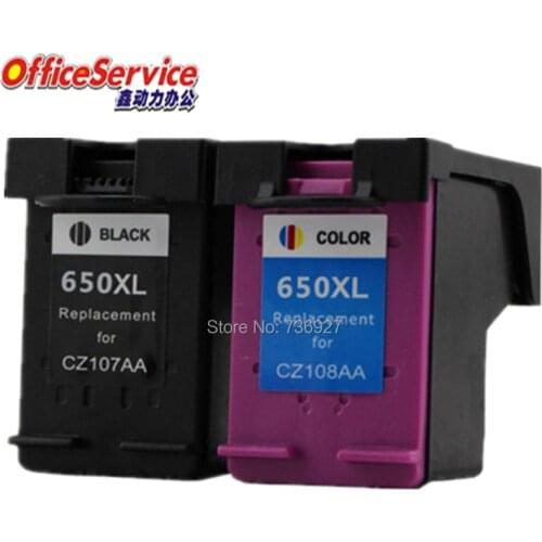 650XL Compatible Ink Cartridge For HP650XL, for Deskjet 2515 2545 2645 3515 4645 3545 1015 1515 3540 4518 inkjet printer