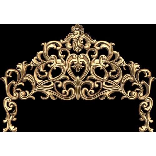 Digital file Carving flower decor 3d STL relief models for CNC, Artcam, Aspire, Decors Home Decor Decoration