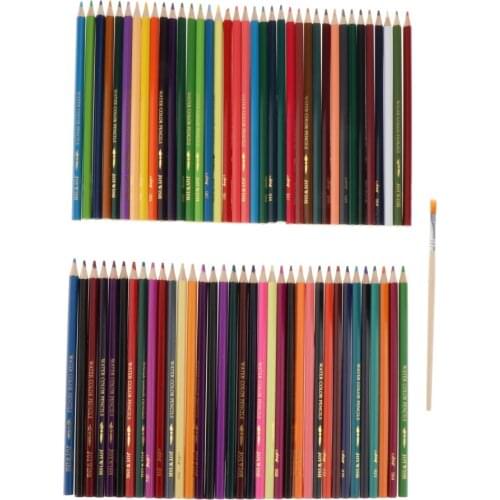 Colouring Pencils Watercolour Sketching Drawing Pencil 72/48Pcs