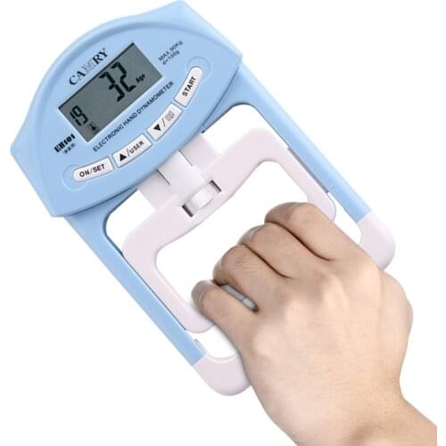 Dynamometer Hand Grip Measurement Meter Electronic Adjustable Power Strength for Working-out Comfortable Decoration