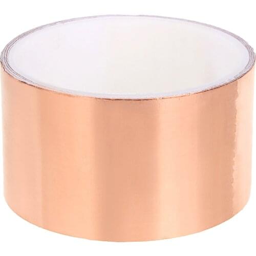 3M COPPER FOIL SHIELDING TAPE 50MM WIDE LOW IMPEDANCE CONDUCTIVE ADHESIVE