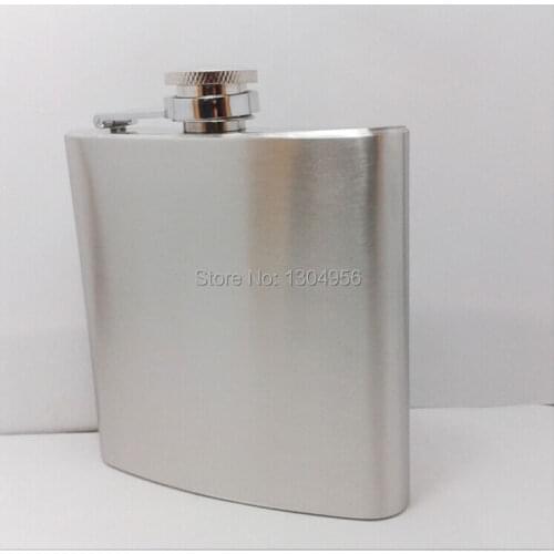 6OZ Stainless Steel Flagon Wine Bottle Hip Flask With Funnel 170ml JH6A6B06