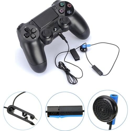 Gaming Headset For Sony PS4 Controller 3.5mm Jack Stereo In-Ear Single Earbuds Wired Headphones with Mic For Sony Playstation 4