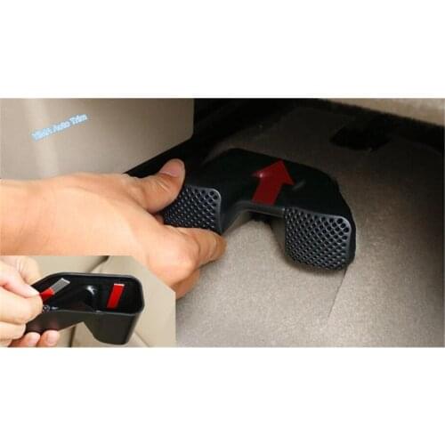 Lapetus For Renault Kadjar 2016 2017 2018 Auto Styling Seat Under Heat Floor Air Condition AC Vent Outlet Dust Plug Cover Trim