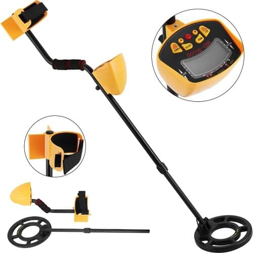 Metal Detector Gold Digger Deep Sensitive Light Hunter Adjustable Sturdy LCD Display