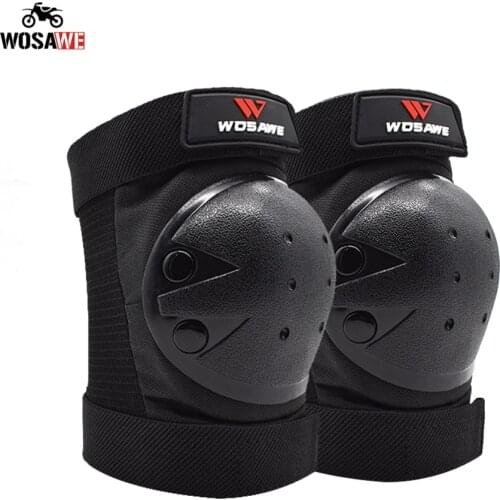 WOSAWE Motorcycle Elbow & Knee Pads Motocross Knee Protector Riding Skiing Snowboard Skate Protective MTB Knee Guard