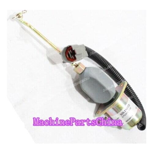 New Stop solenoid 32A87-15100 For ECOMAT Shovel S4S-Z1DT61ES