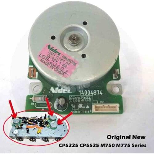 Original New For HP 5525 5225 775 CP5525 CP5225 M775 M750 HP5525 Drive Drum Motor (M1 / M2 / M3) RM1-6784 RM-6088-000CN RM1-6786