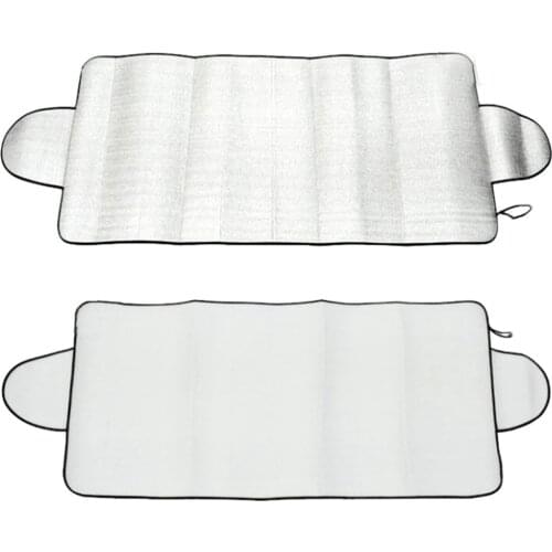 150X70CM Car Sunshade Cover Car Windshield Snow Sun Shade Protector Cover Car Front Windscreen Cover Down The Heat Steering