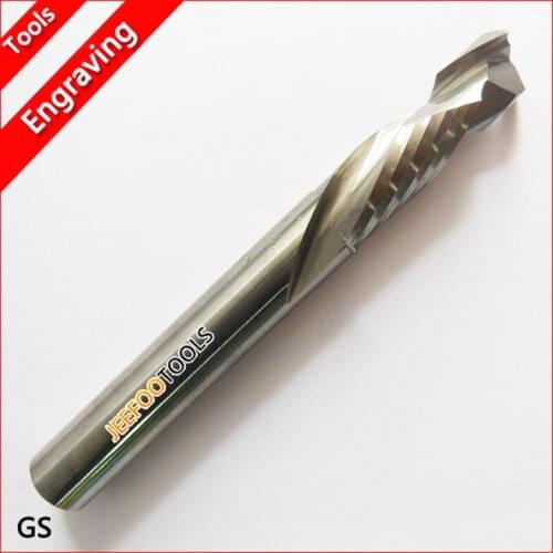 12*35*100L Up&Down cutter, two flutes end milling,cnc router bits for Acrylic,MDF,PVC,Aluminum