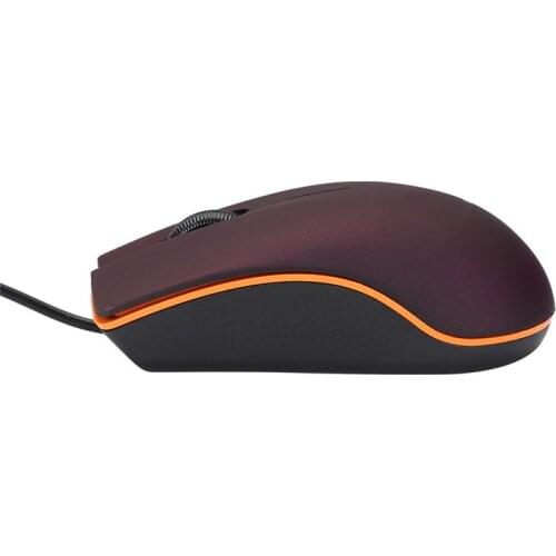1200dpi Computer Office Wired Mouse Matte USB Gaming Mice For PC Notebook Laptop Non Slip Gamer Office Accessories With Cable