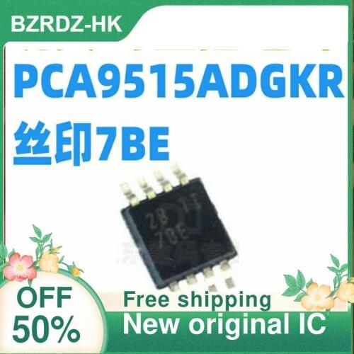 2-10PCS/lot PCA9515ADGKR PCA9515 MSOP-8 7BE New original IC