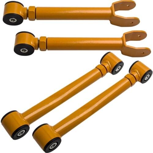 2x Front Upper & 2 x Lower Control Arms Suspension Parts For Grand Cherokee WJ 1999-2004