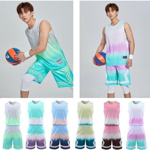 2021 Men Basketball Jerseys Shorts Uniform,Adult Kids Basketball Shirts Sets,Youth College Throwback Basketball T-shirts 4XS-7XL