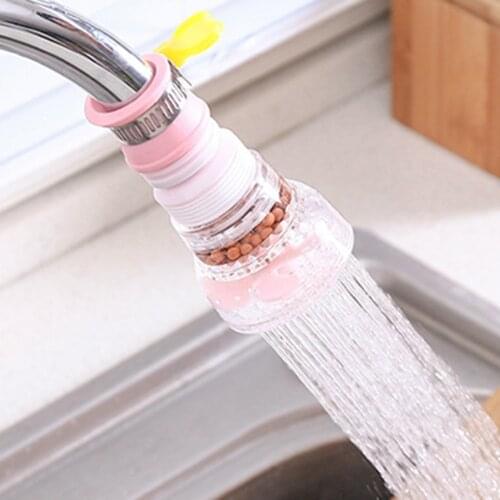 360 Degree Kitchen Faucet Booster Filter Tap Extender Splashproof Water Purifier Booster Shower Kitchen Accessories