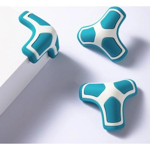 4PCS Baby Safety Silicone Protector Table Corner Edge Protection Cover Children Anti-collision Food Grade Silicone
