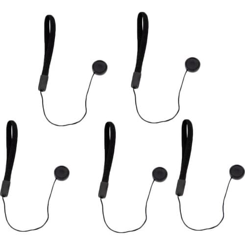 5Pcs Lens Cover Cap Keeper Holder Rope DSLR SLR Camera Shipping for Canon For Sony For Fuji For Nikon Drop L8N6