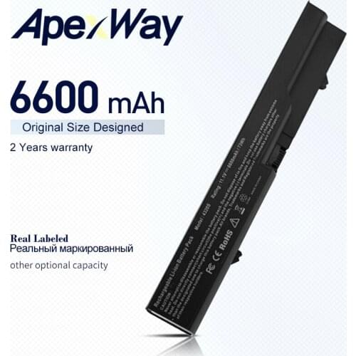 ApexWay Battery For HP 420 425 4320t 620 625 ProBook 4320s 4321S 4325s 4326s 4520s 4525s for COMPAQ 320 321 325 326 420 421