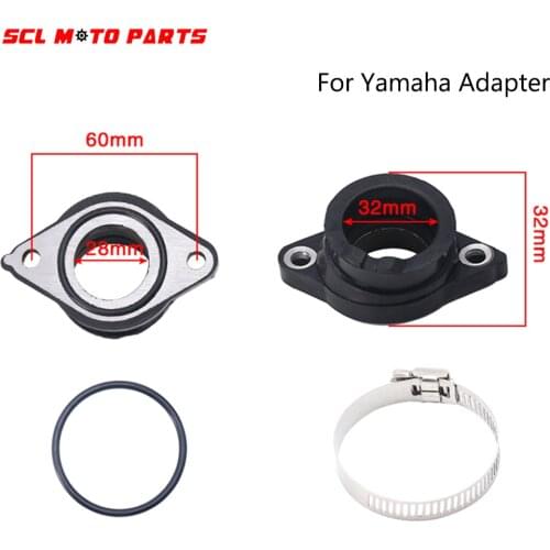 ALconstar-Carburetor Holder Connecting Pipe Intake Manifold Boots For Yamaha TW200 TRAILWAY 1987-2010 Motorcycle Universal