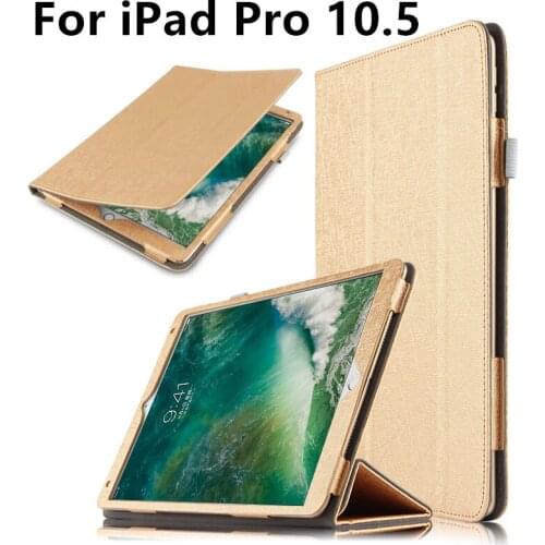 Case For iPad Pro 10.5 inch New 2017 Leather Smart Cover For Apple 10.5 iPadPro ipad10.5 Tablet Protector Protective PU 105